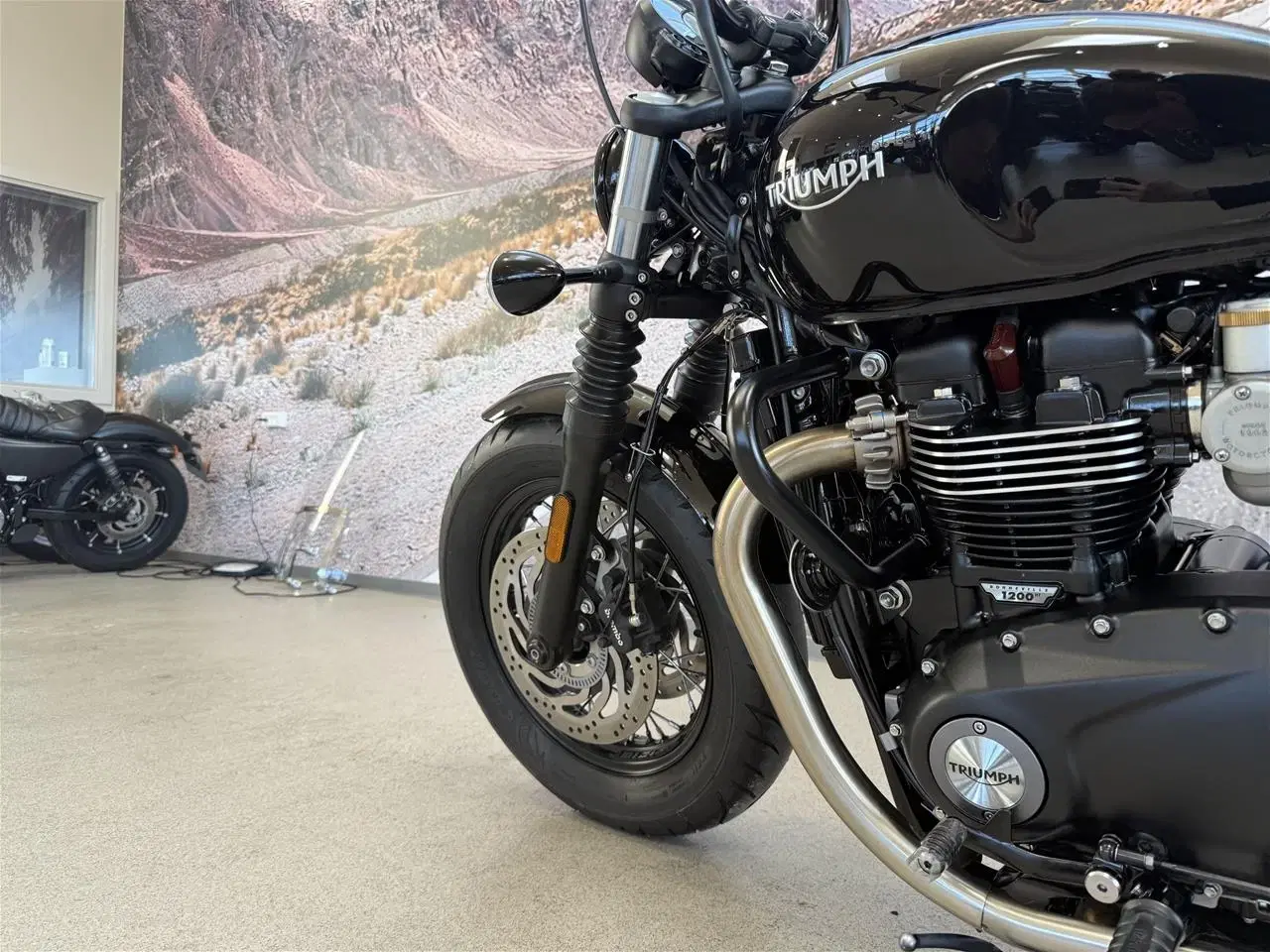 Billede 29 - Triumph Bonneville Bobber Black