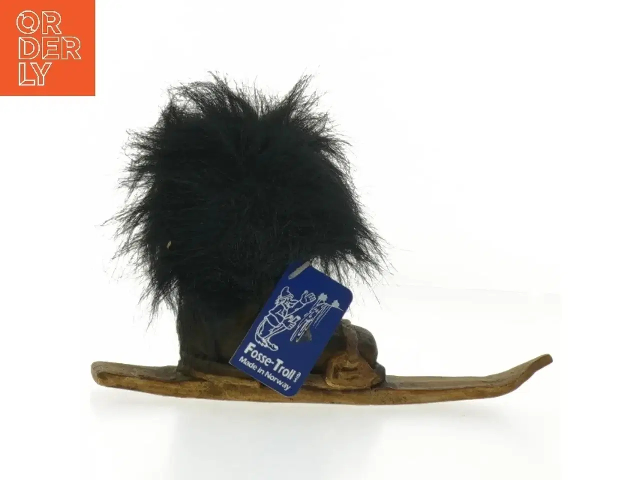 Billede 3 - Fosse-Troll på ski figur fra Fosse-troll (str. 19x10 cm)