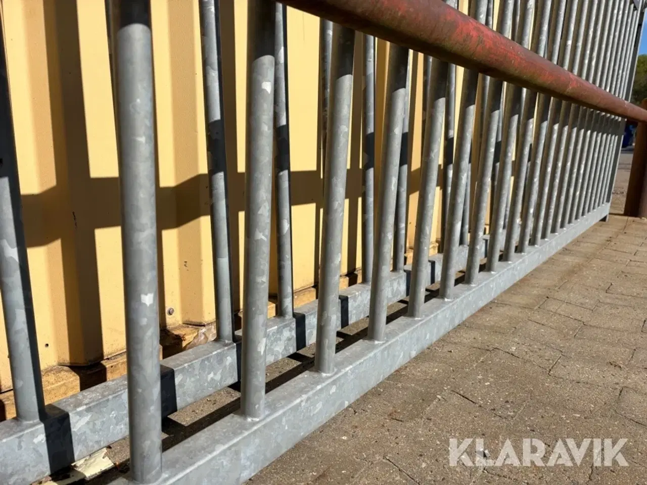 Billede 7 - Adgangsport galvaniseret - med stolper