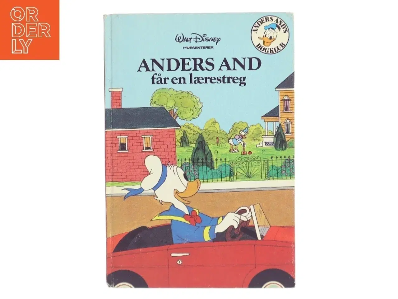 Billede 1 - Anders And får en lærestreg af Walt Disney (Bog)
