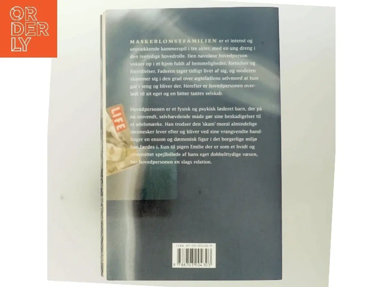 Billede 3 - Maskeblomstfamilien : roman af Lars Saabye Christensen (f. 1953) (Bog)