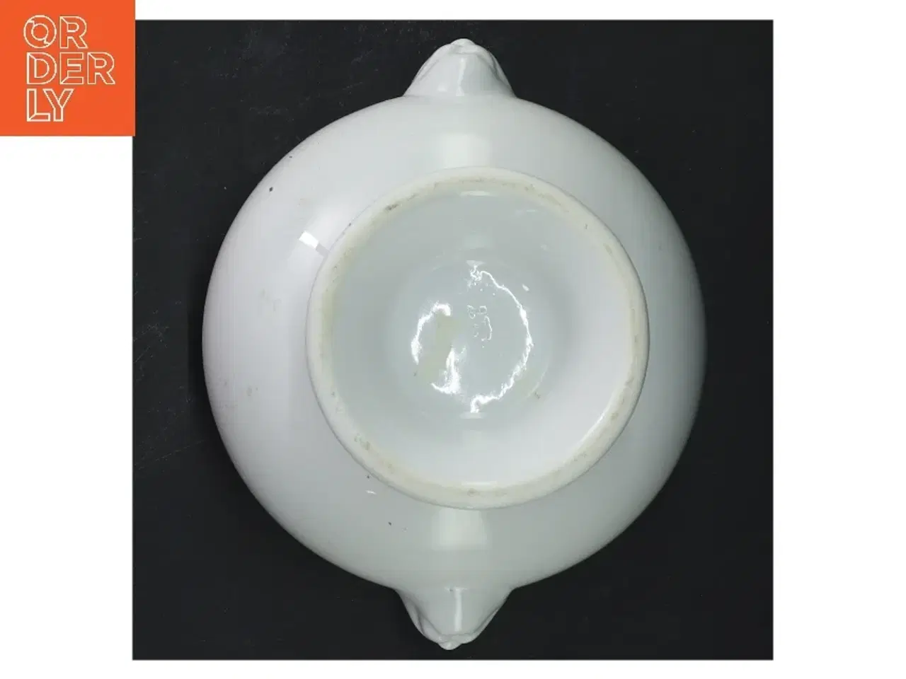 Billede 2 - Hvid skål på fod (str. Ø 11 cm)