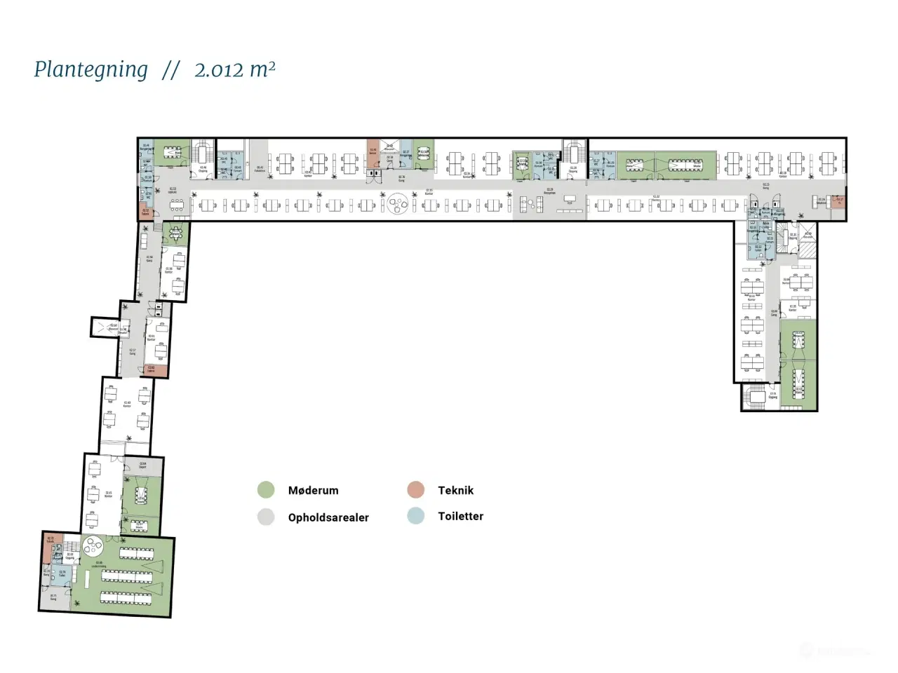 Billede 18 - Sublimt kontorlejemål tæt på Glostrup Station med fælles kantine og konferencerum.