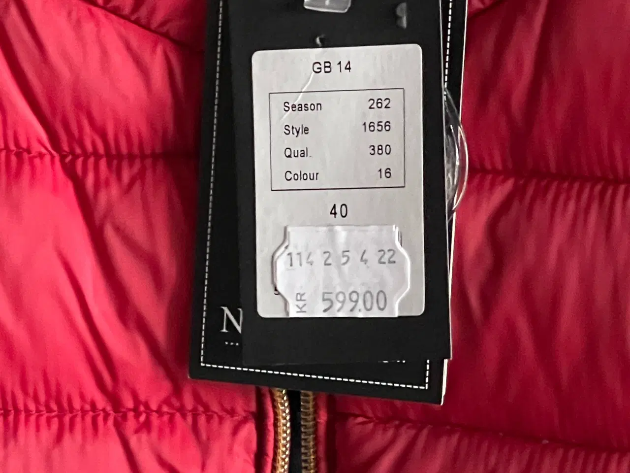 Billede 2 - Rød Normann Vest størelse 40