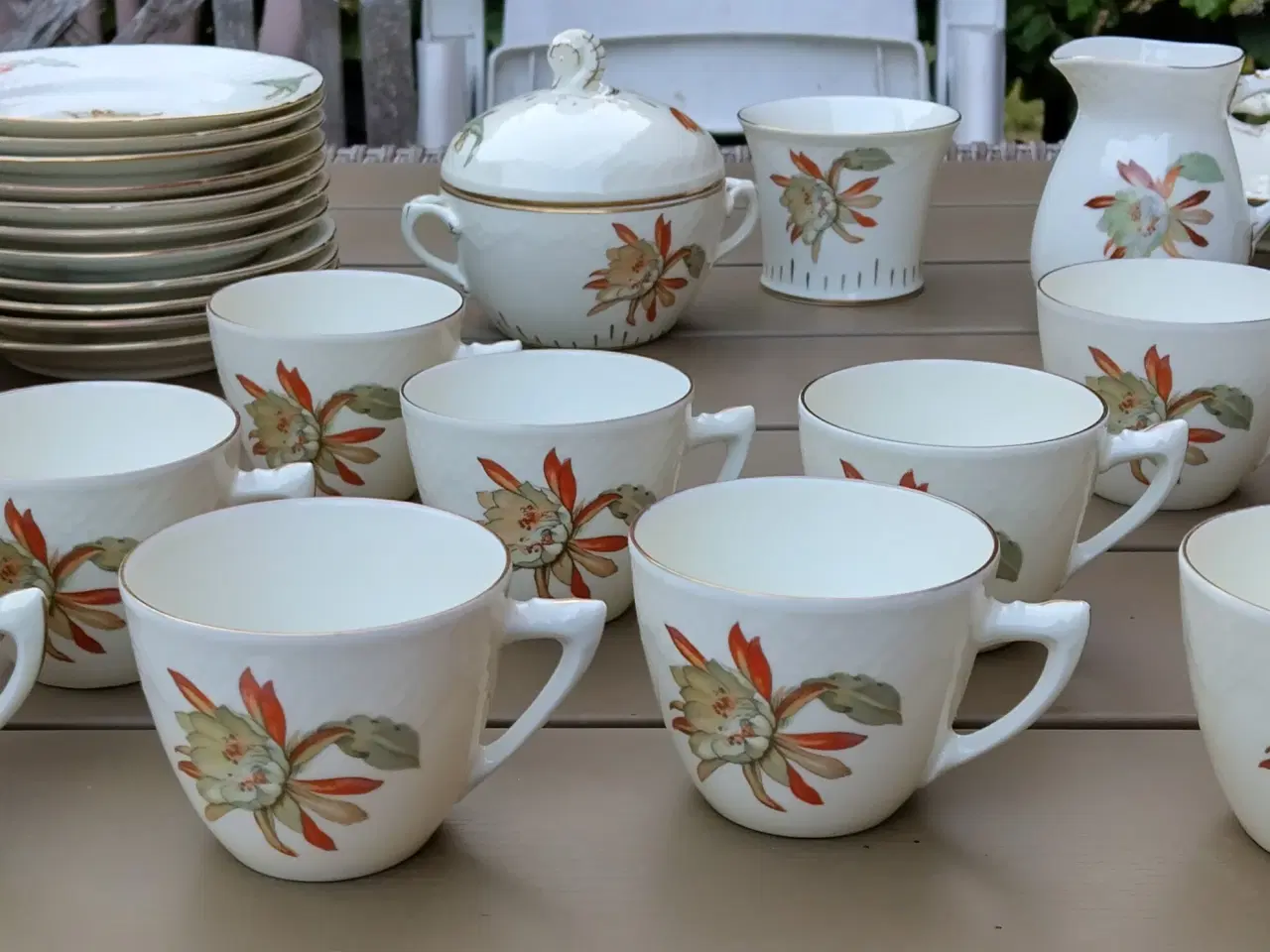 Billede 2 - B & G Porcelæns Stel 50 dele