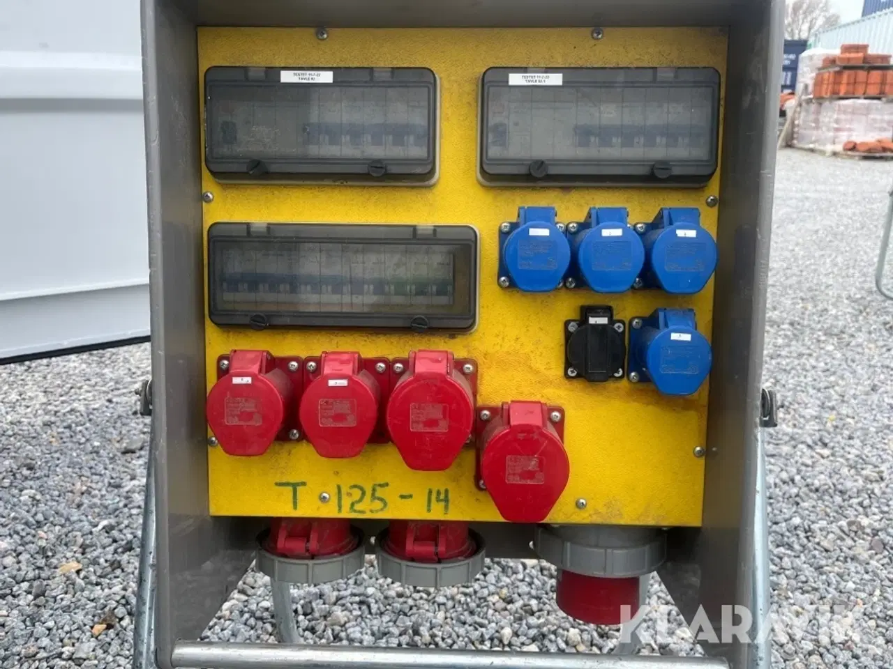 Billede 5 - Byggestrømstavle 1 styk