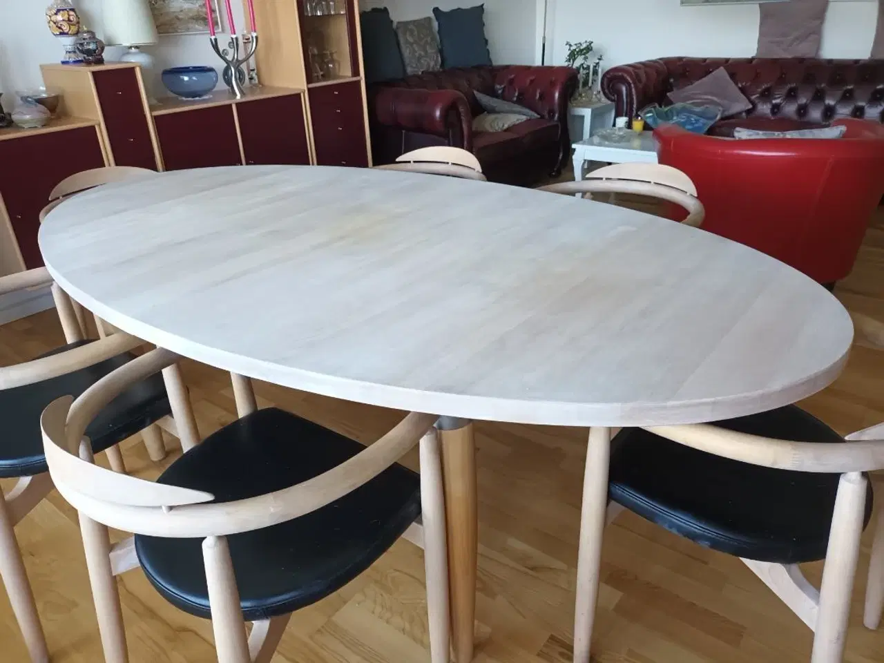 Billede 3 - Spiseborg i egetræ