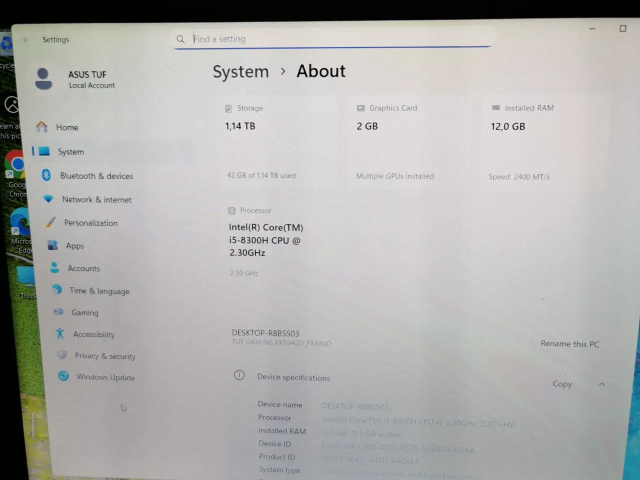 Billede 6 - Asus tuf gaming FX504
