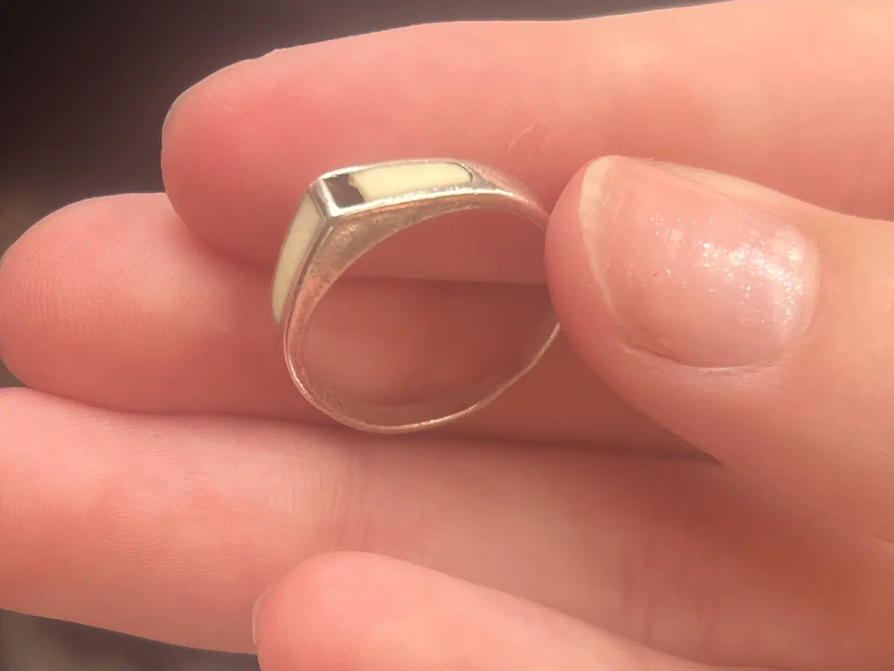 Billede 5 - 925 Sterling Sølv Ring med design