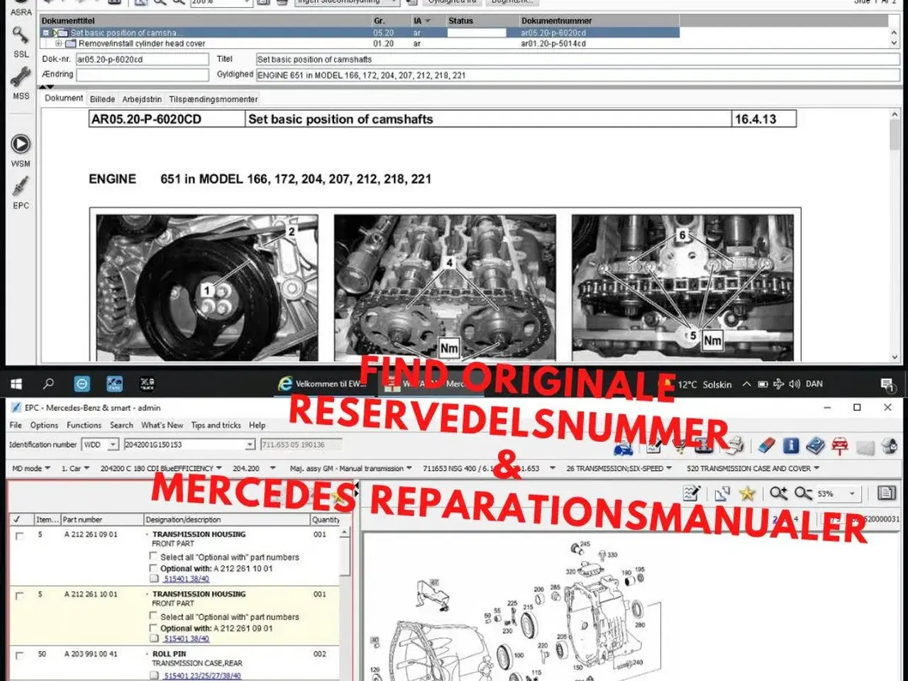 Billede 6 - 2022 Mercedes Tester OBD2 Original Xentry