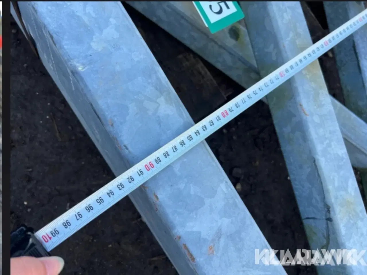 Billede 10 - Stakit galvaniseret