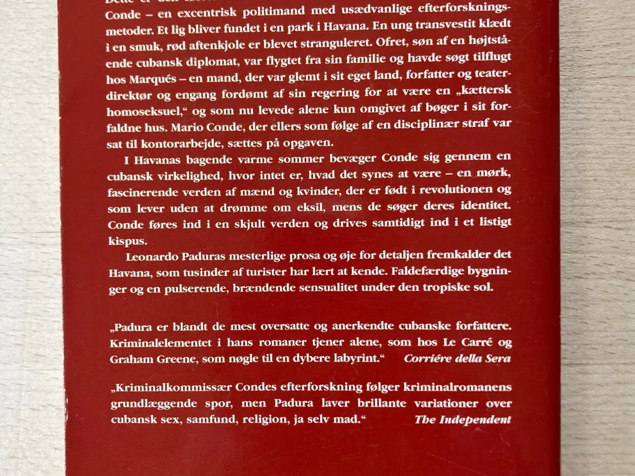 Billede 2 - Maskespil i Havana, Leonardo Padura