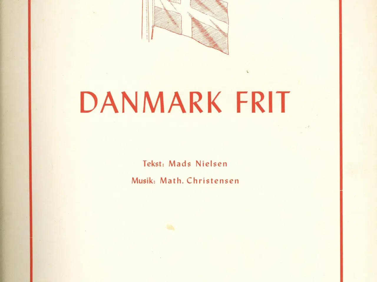 Billede 1 - Danmark Frit. Nodeblad, 1945
