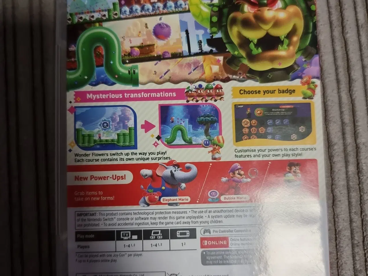 Billede 2 - Nintendo switch super mario bros wonder