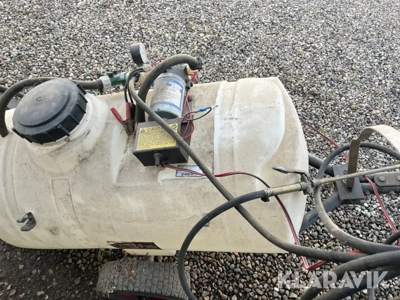 Billede 11 - Sprøjte AGRO-fab 25 liter el pumpe