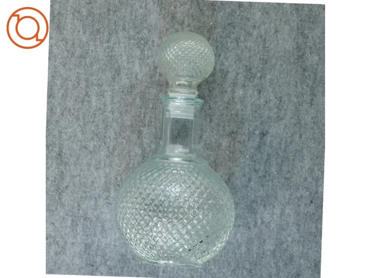 Billede 1 - Karaffel med prop fra Okan (str. 24 x 12 cm)