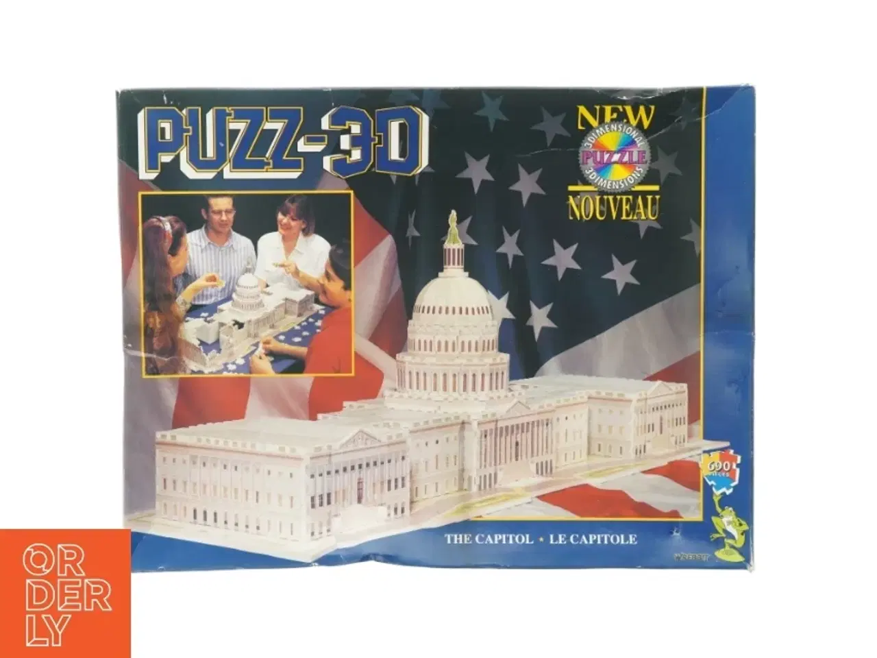 Billede 1 - 3D puslespil af The US Capitol bygningen