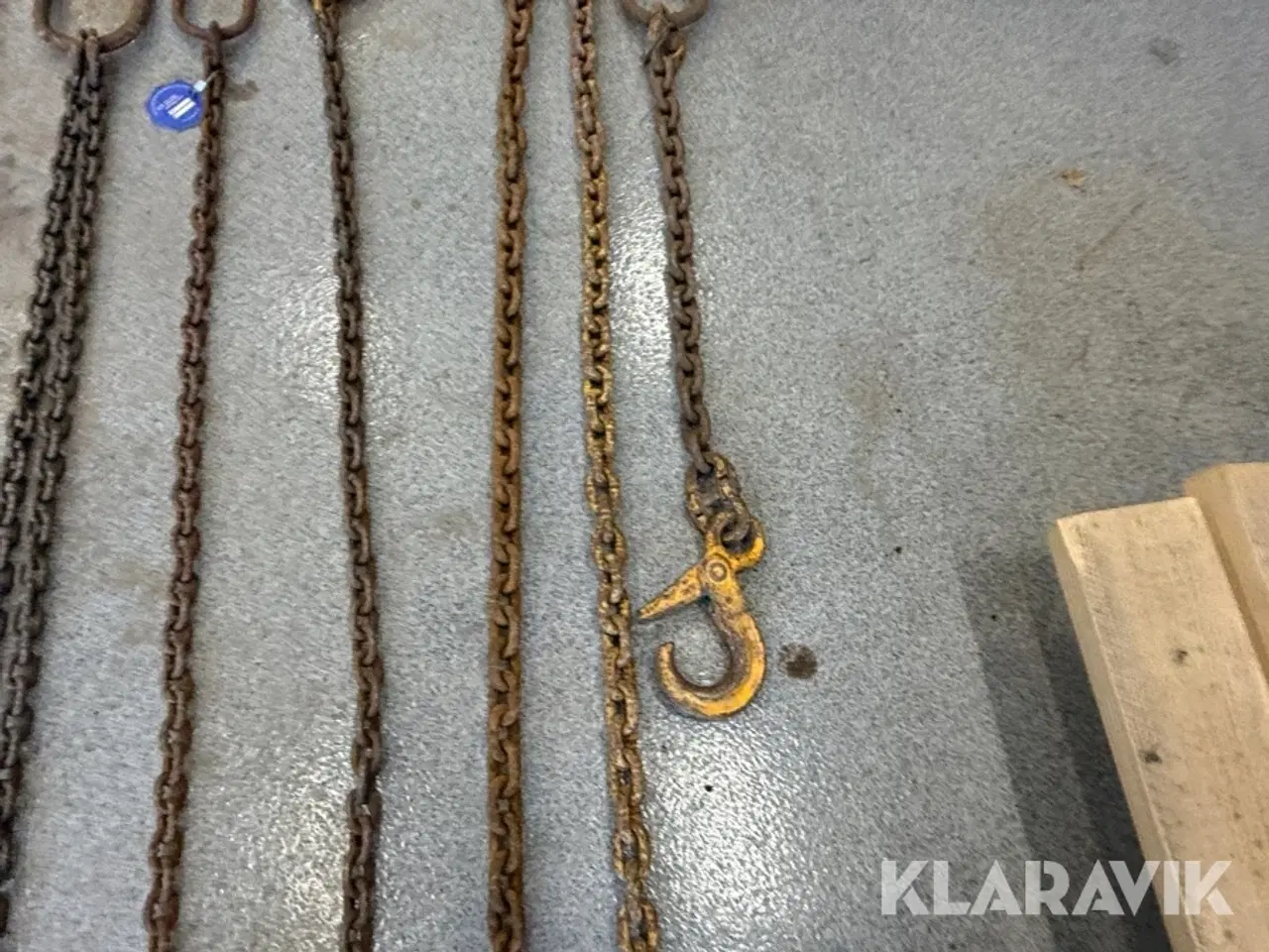 Billede 10 - Sjalker med kæder 17 styk