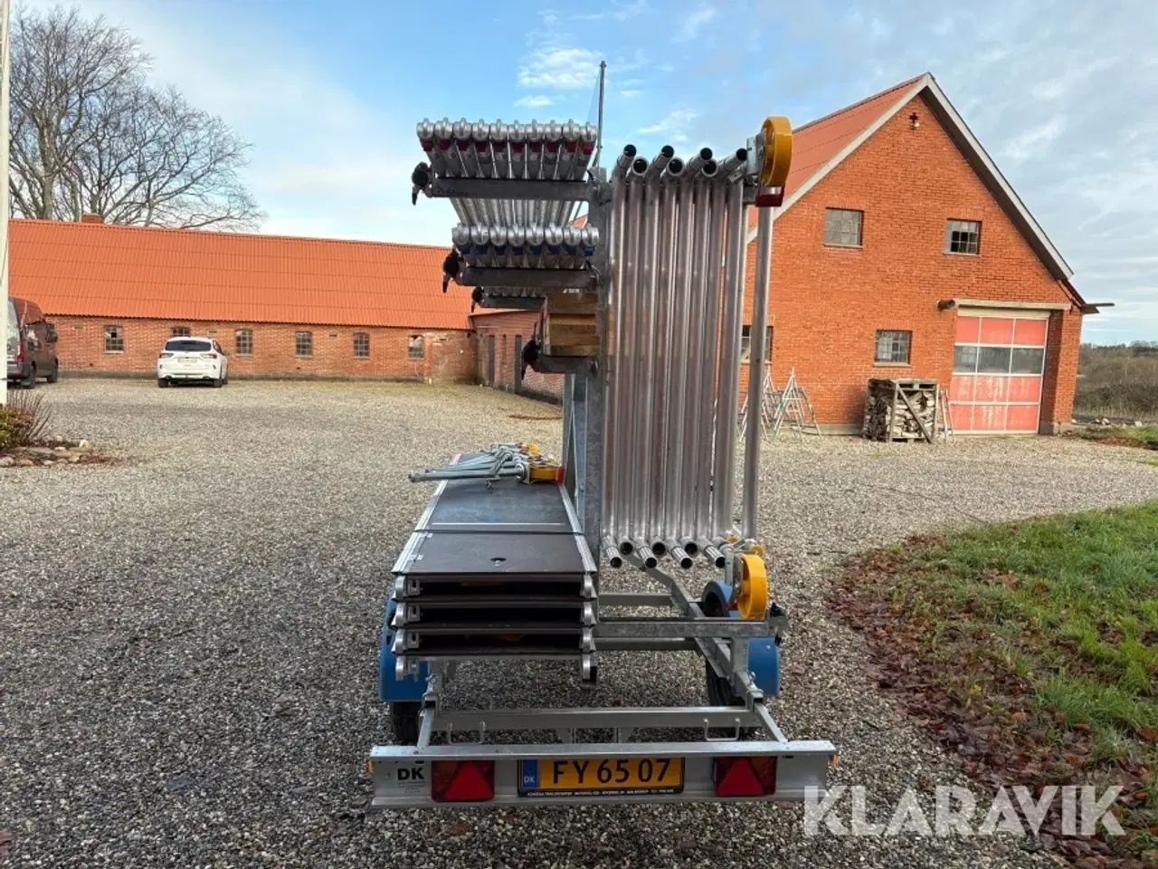 Billede 5 - Stilladstrailer Kongeaa Neptun N7-17