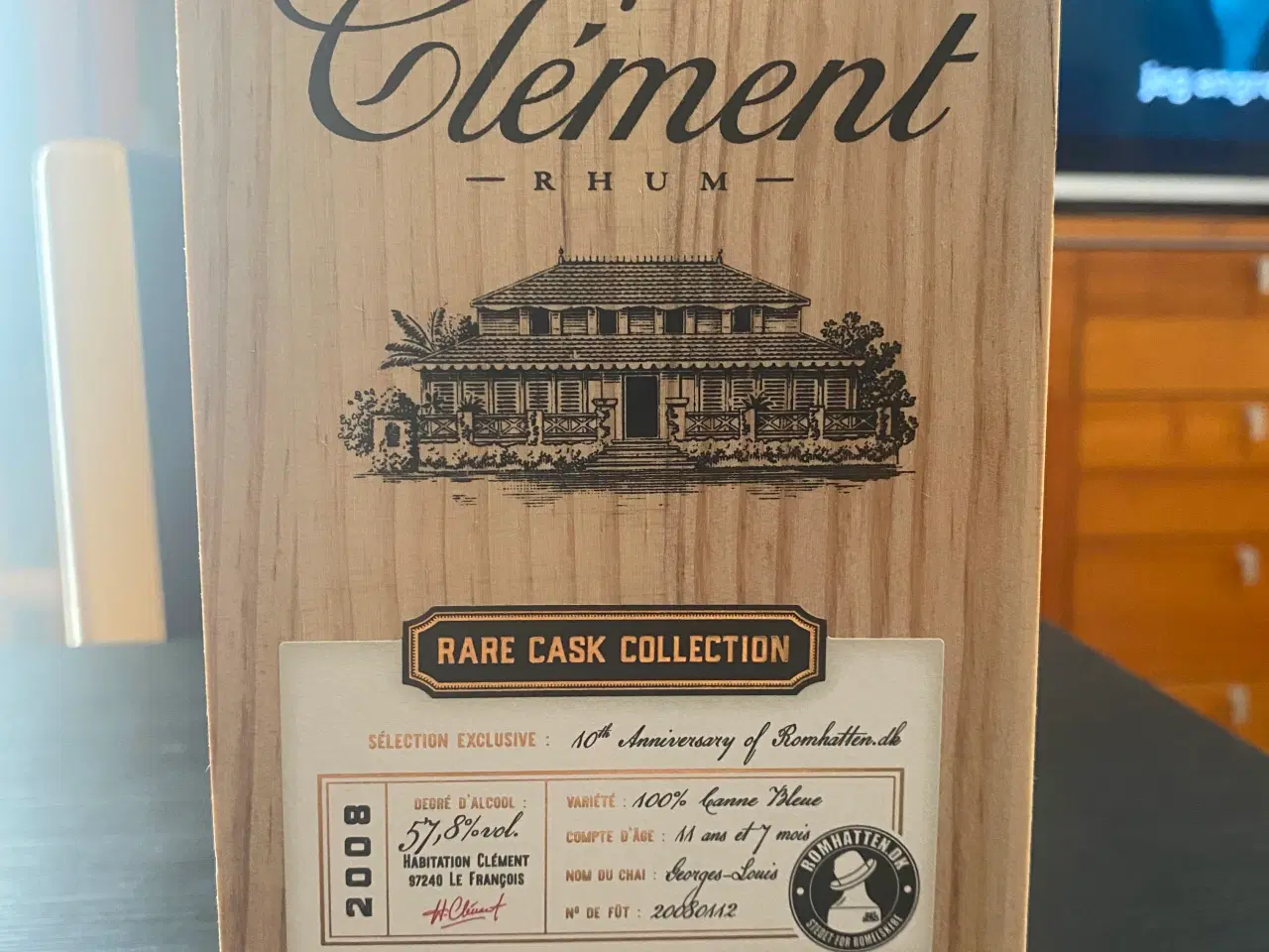 Billede 5 - Rom Clement Rare Cask romhatten Collection
