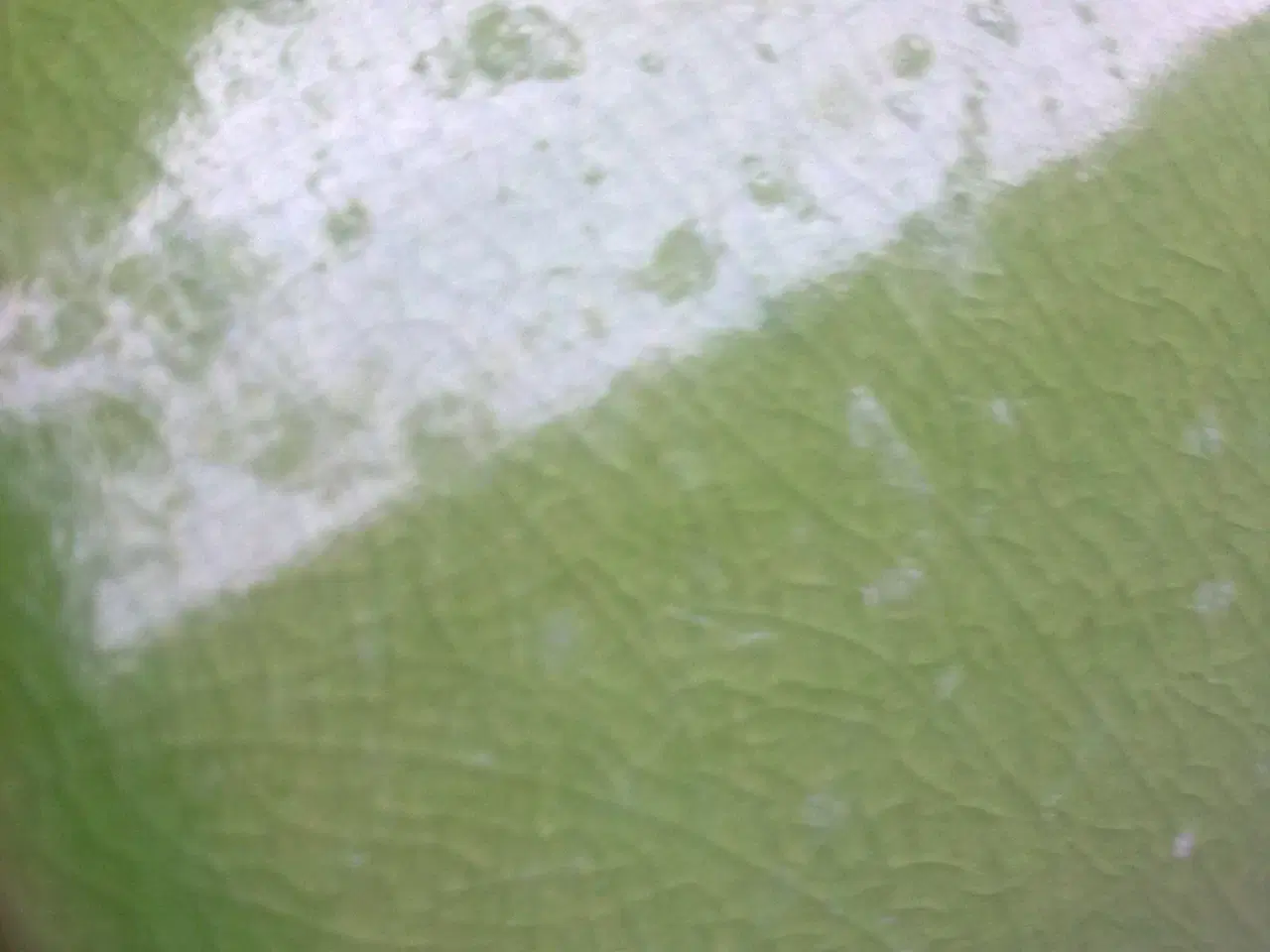 Billede 4 - Grøn vase cylinder i keramik-stil