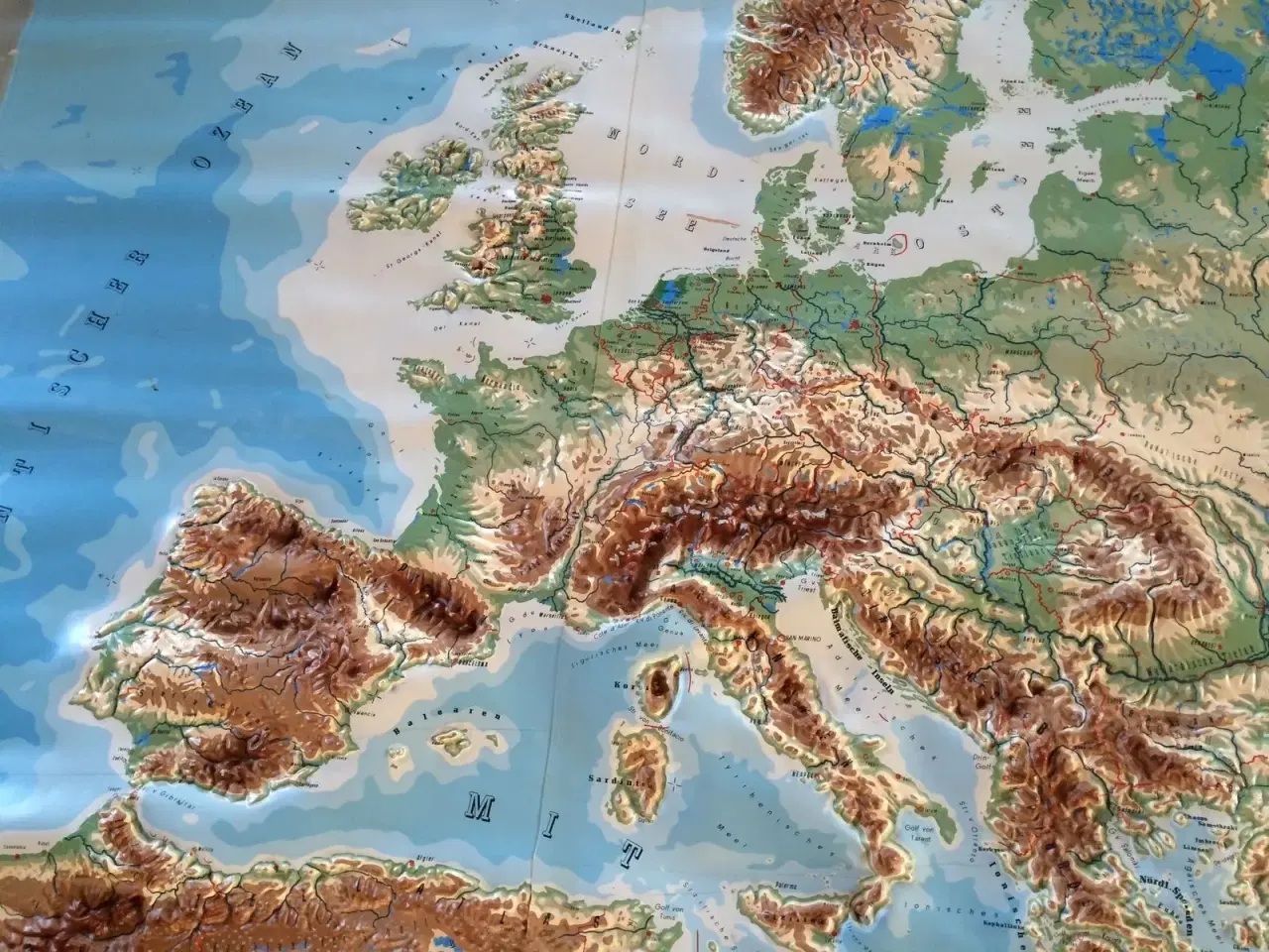 Billede 1 - Europa kort 3D