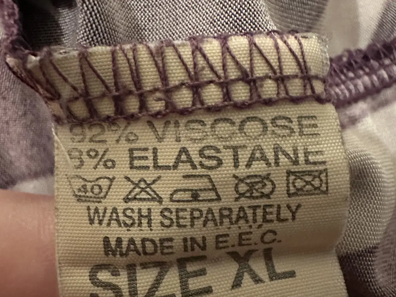 Billede 8 - ZAY tunika/top – str. XL – flot mønster & god stræ