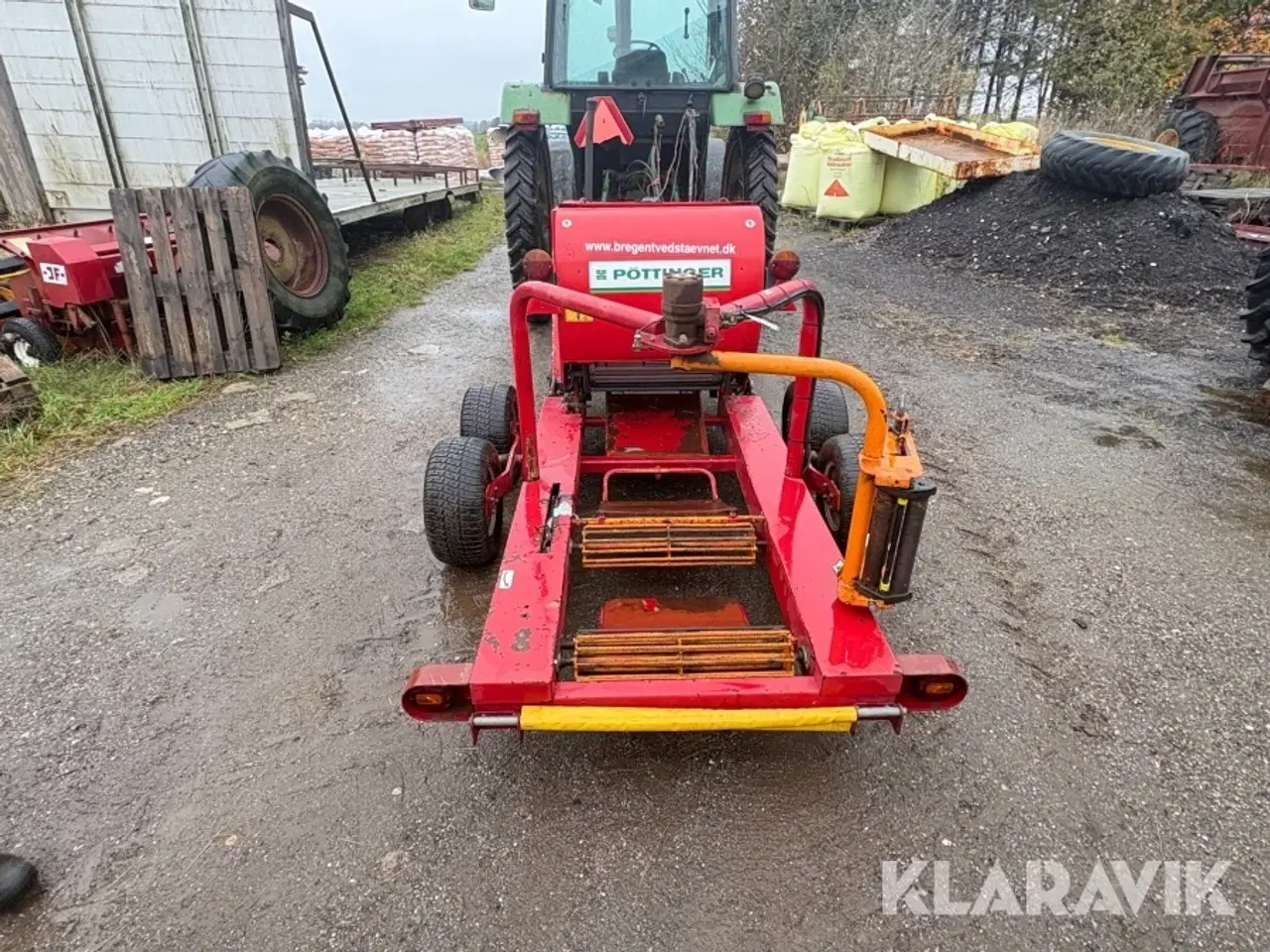 Billede 4 - Combi rundballepresser med wrapper Pöttinger MB60