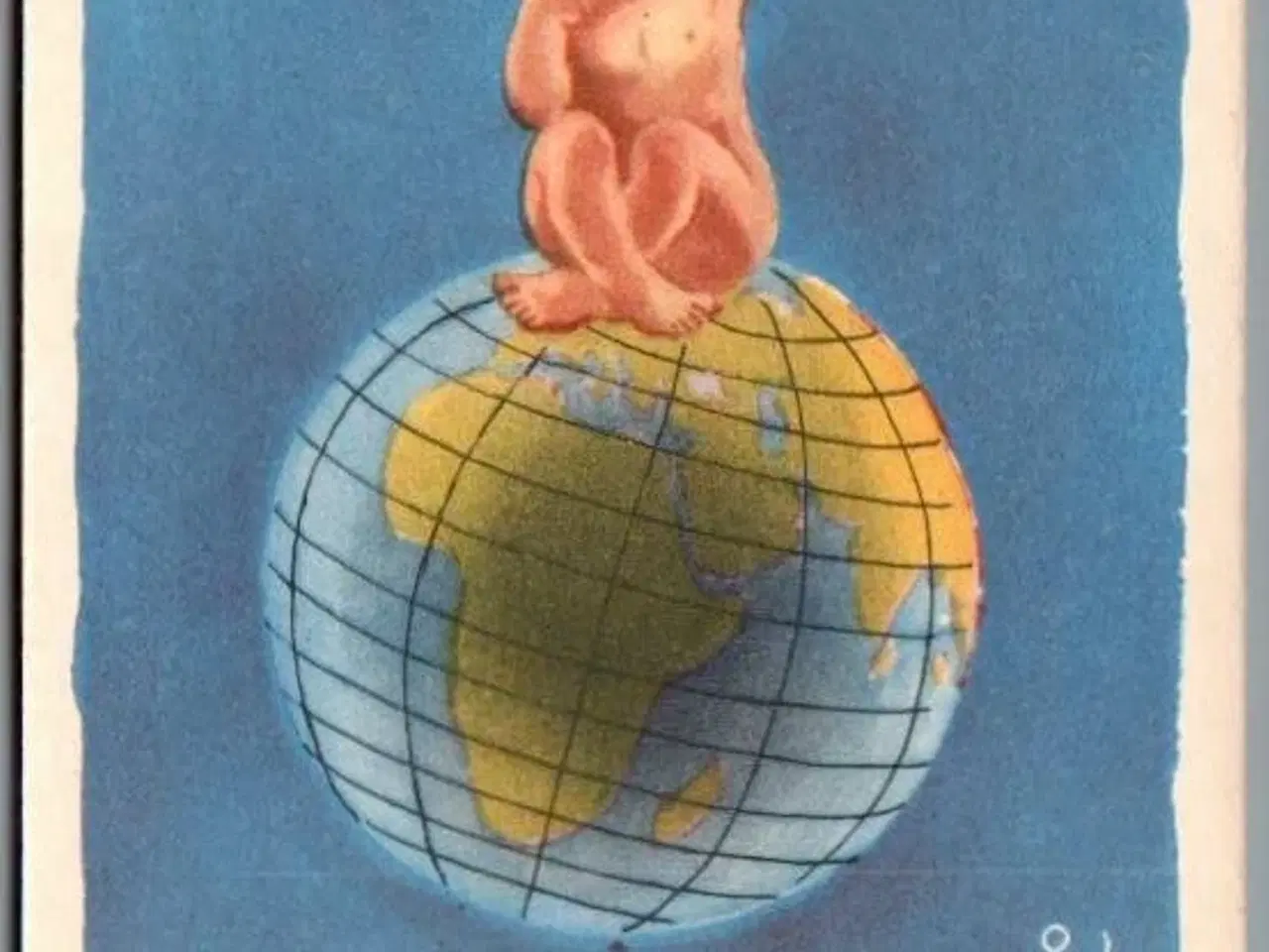 Billede 1 - Illa - Glædeligt Nytår - Stender Eneret Serie 284 - Postkort -  Brugt