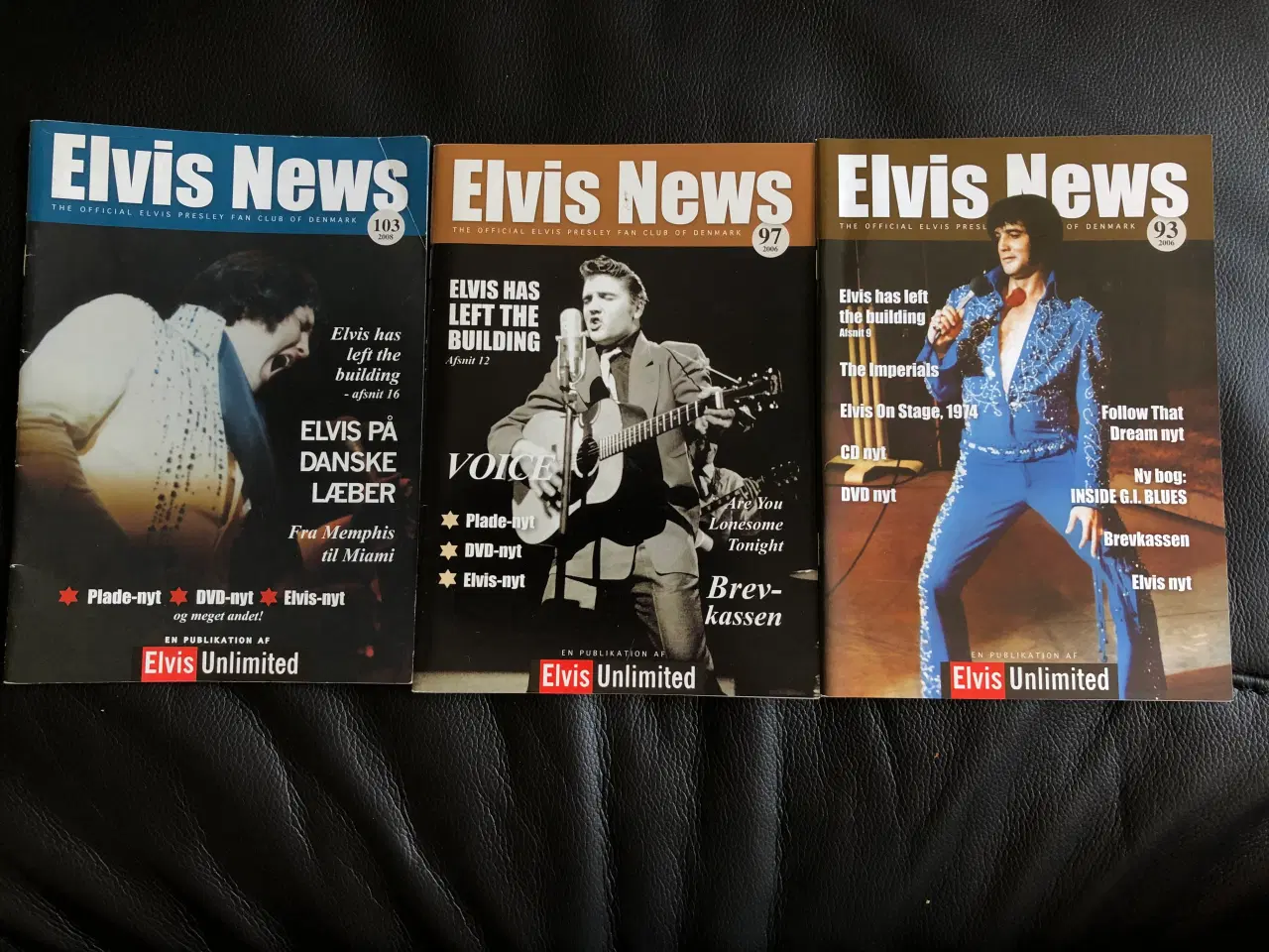 Billede 1 - Elvis Presley fan klub blade (Danmark)