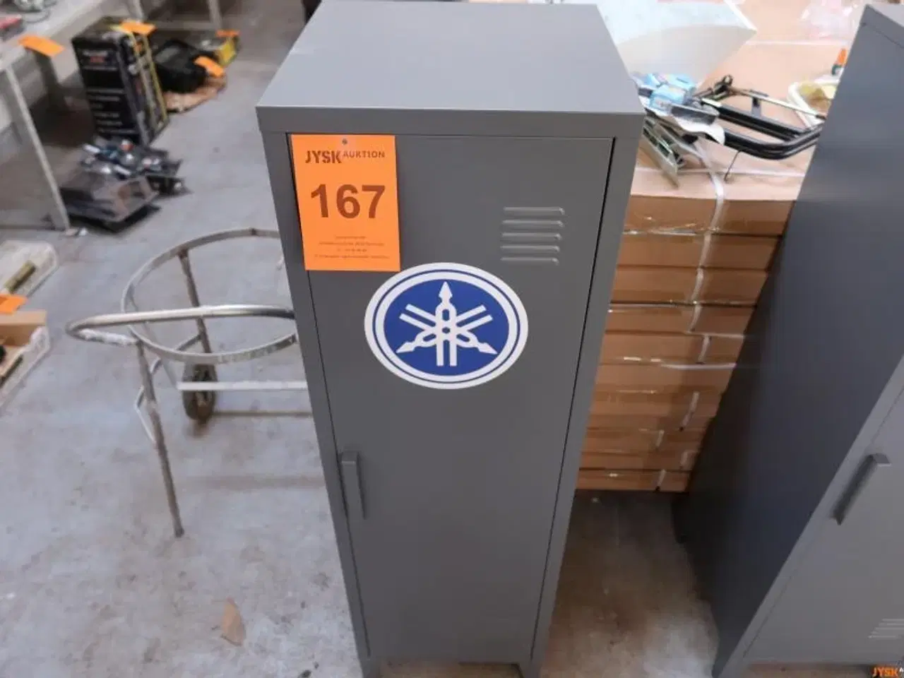 Billede 1 - STÅLSKAB,127 x