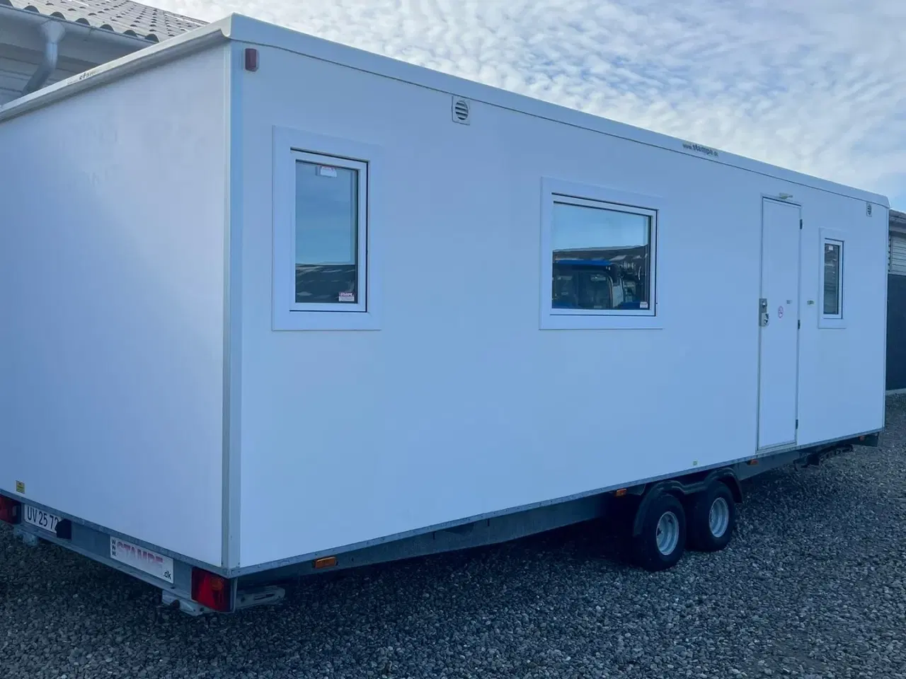 Billede 3 - Scanvogn Mandskabsvogn Stampe Skurvogn / Mandskabsvogn / Beboelsesvogn med køkken og toilet