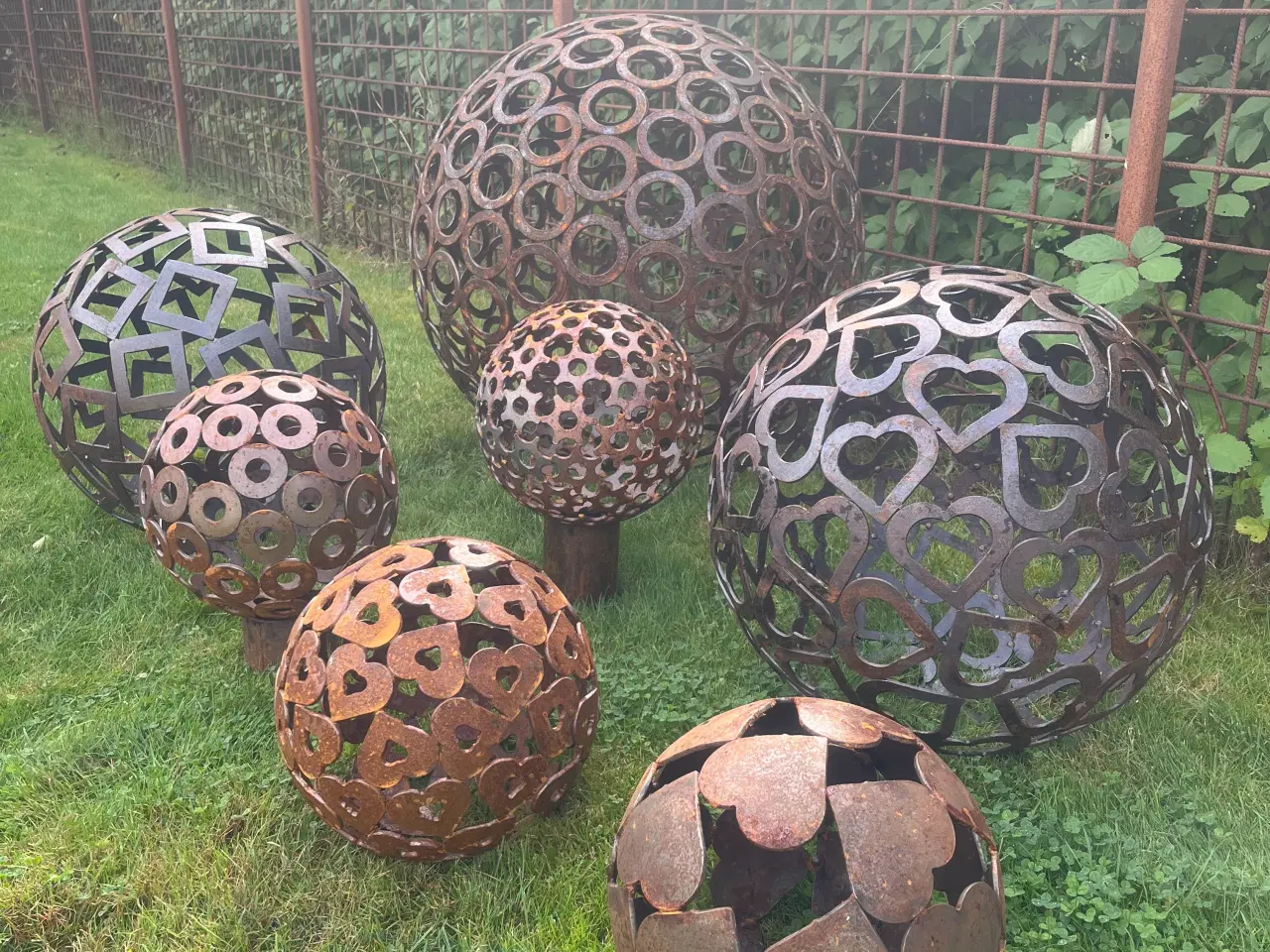 Billede 3 - Corten højbed/bålsted/kunst