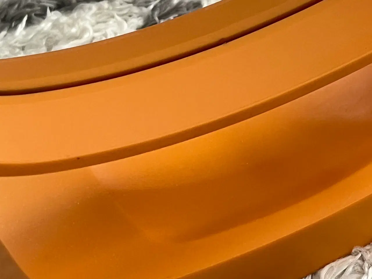 Billede 4 - Vintage orange makeupspejl fra 1970’erne 