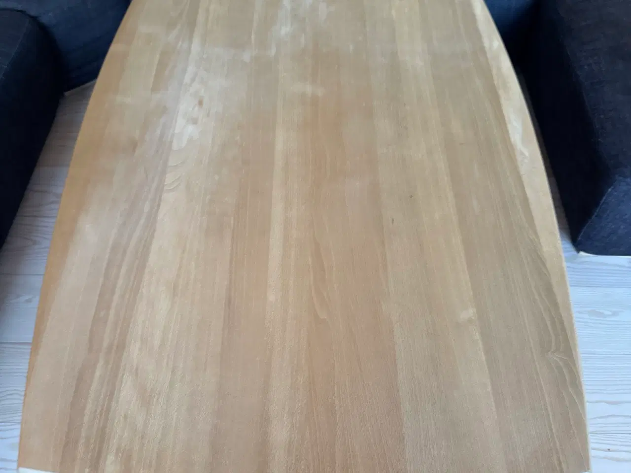 Billede 2 - Sofabord i sæbebehandlet eg