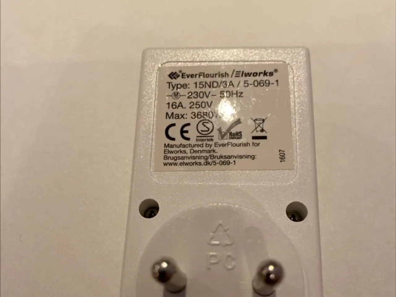 Billede 2 - Tænd sluk ur 3 stk