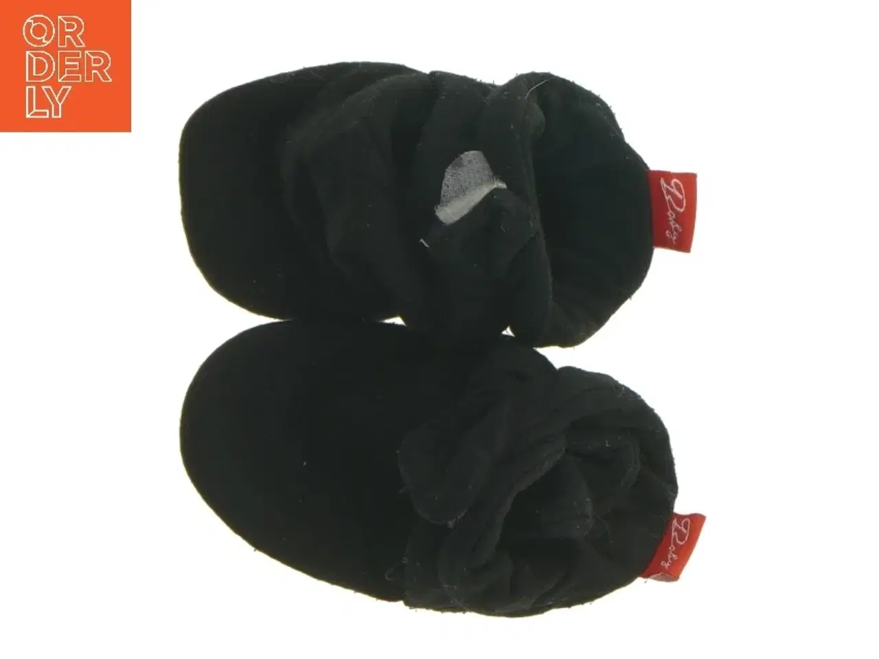 Billede 7 - Sorte stoffutter (str. 13 cm)