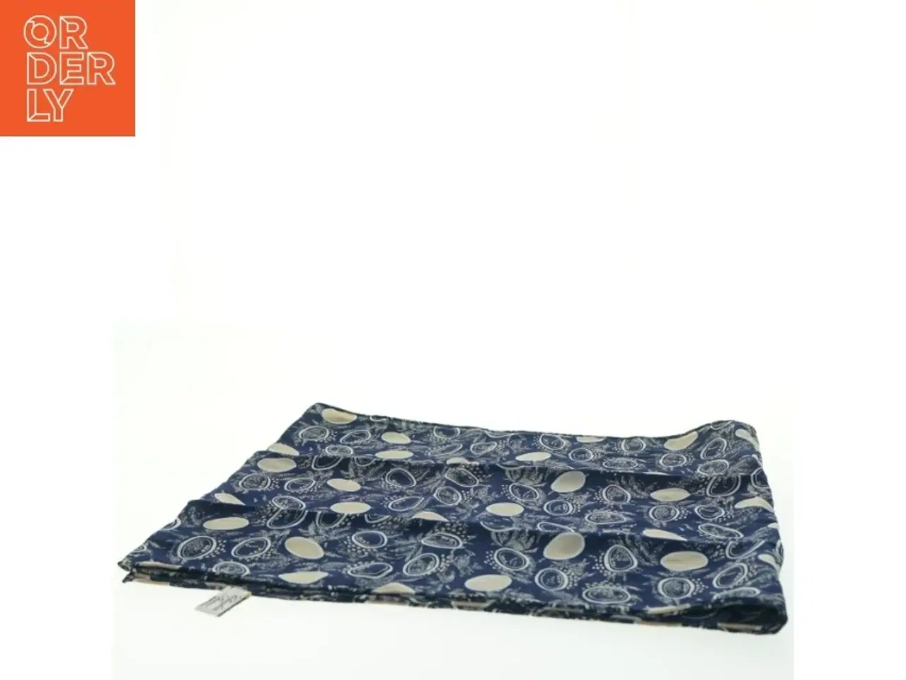 Billede 3 - Charlotte Sparre Vintage Silke Tørklæde med geometrisk mønster (str. 32 x. 153 cm)