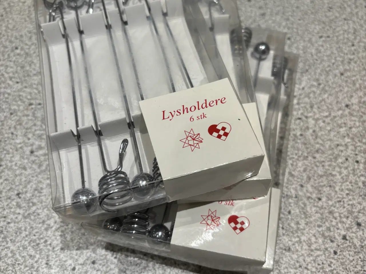 Billede 1 - Lysholder til juletræet