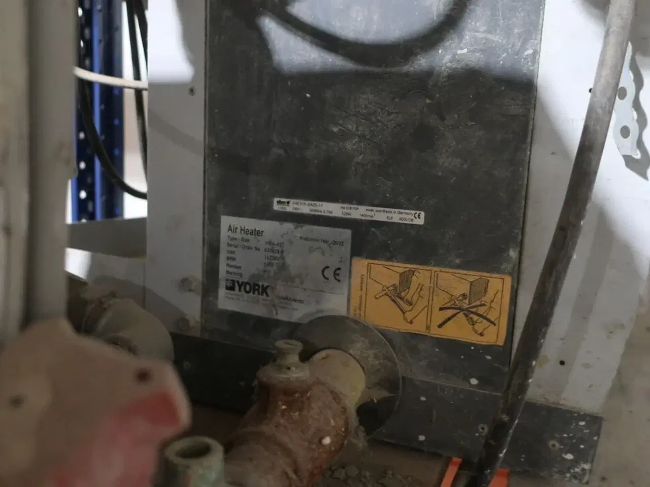 Billede 4 - 2 stk. varmeblæsere YORK Air Heater VMA-42