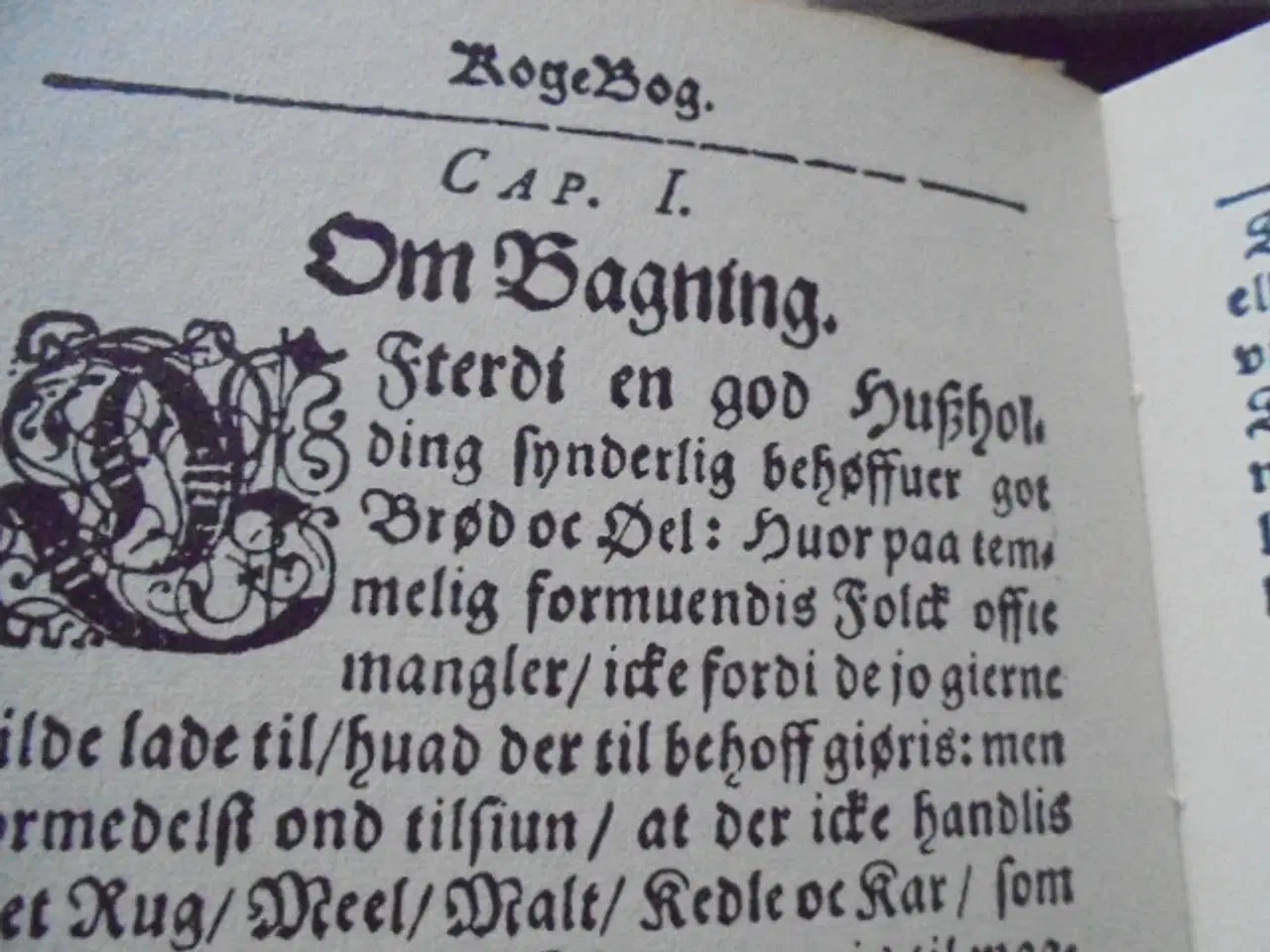 Billede 2 - Ældste danske kogebog fra 1616