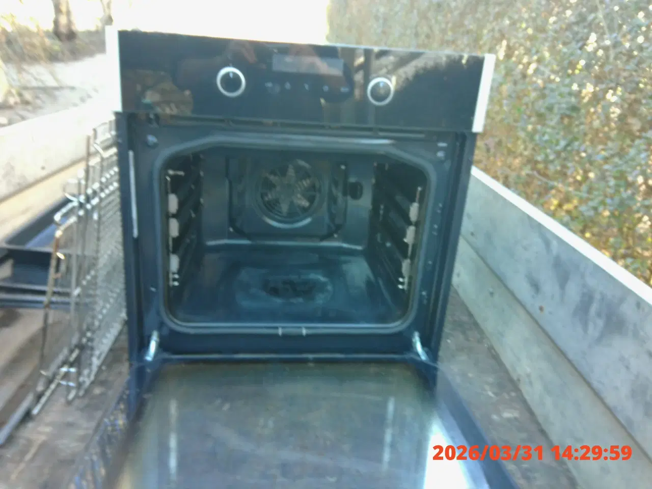 Billede 2 - Indbygnings ovn med tilbehør