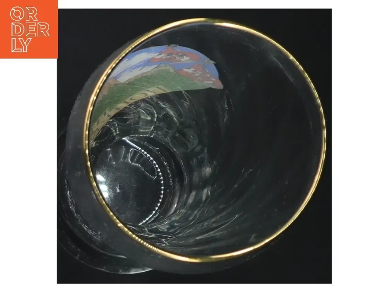 Billede 2 - Ølglas med Burg Hohenwerfen motiv (str. 23 cm)