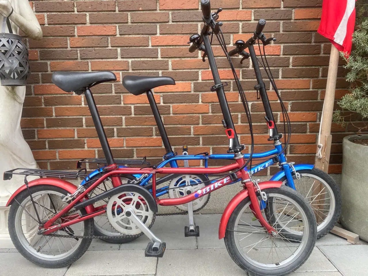 Billede 1 - Købt til 6399 kr 2 styk foldecykler 