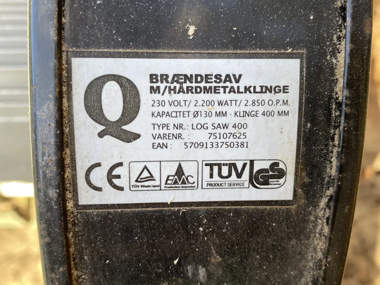 Billede 2 - Brændesav med hård klinge sælges