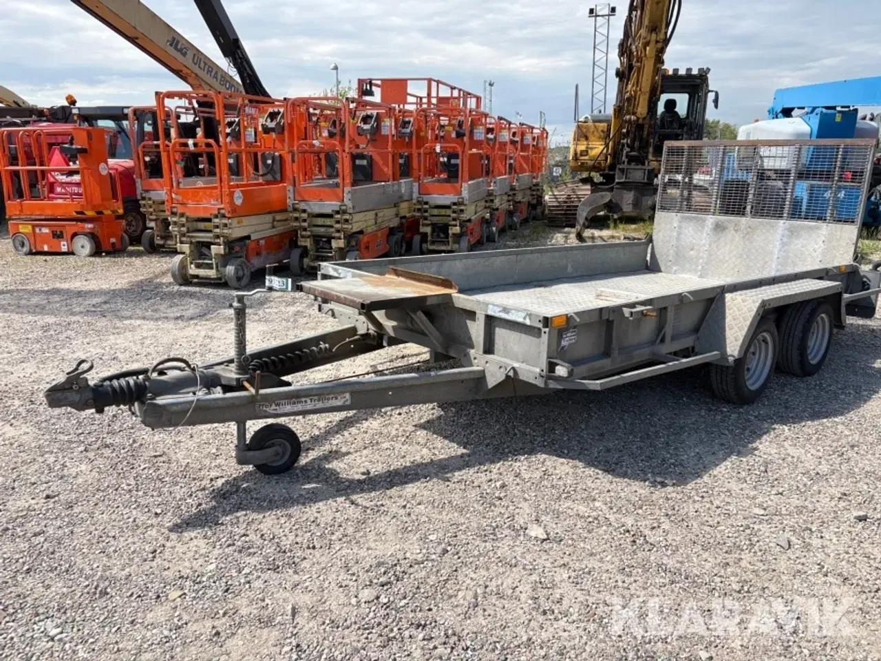 Billede 1 - Maskintrailer 2 akslet IFOR Williams GP 126-R