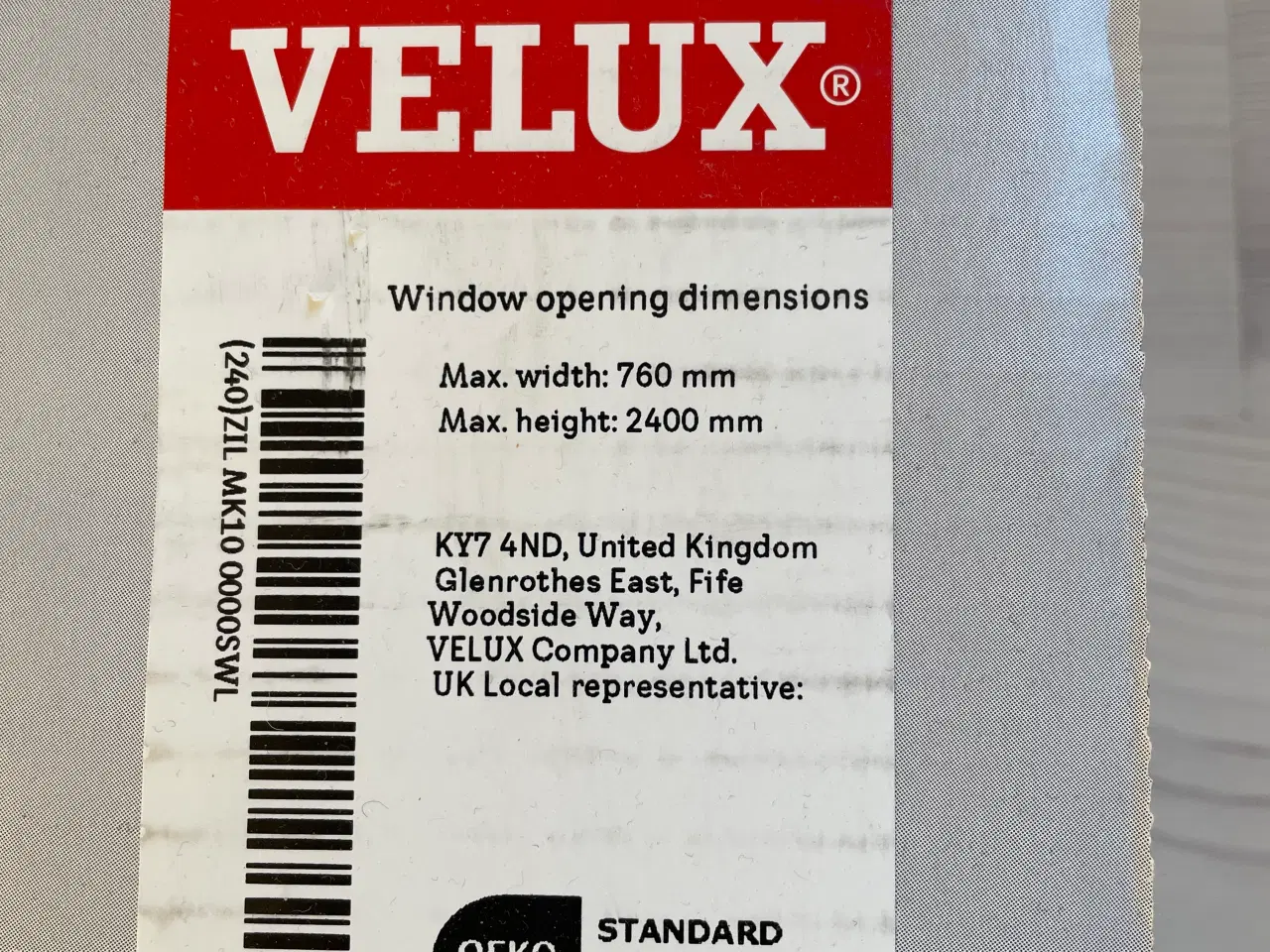 Billede 2 - Velux insektnet ZIL MK10
