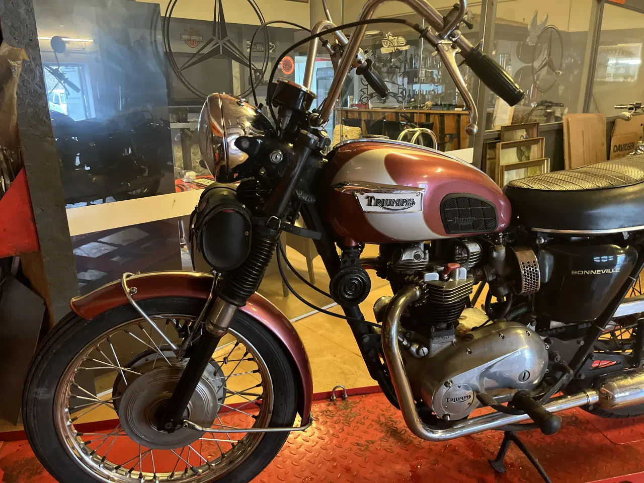 Billede 1 - Veteran Triumph Bonneville T120