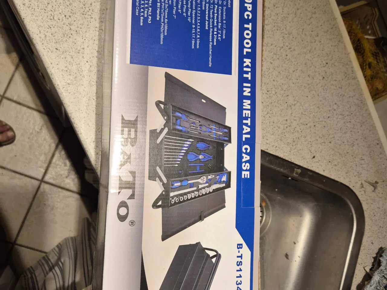 Billede 2 - Bato værktøjssæt 60 dele