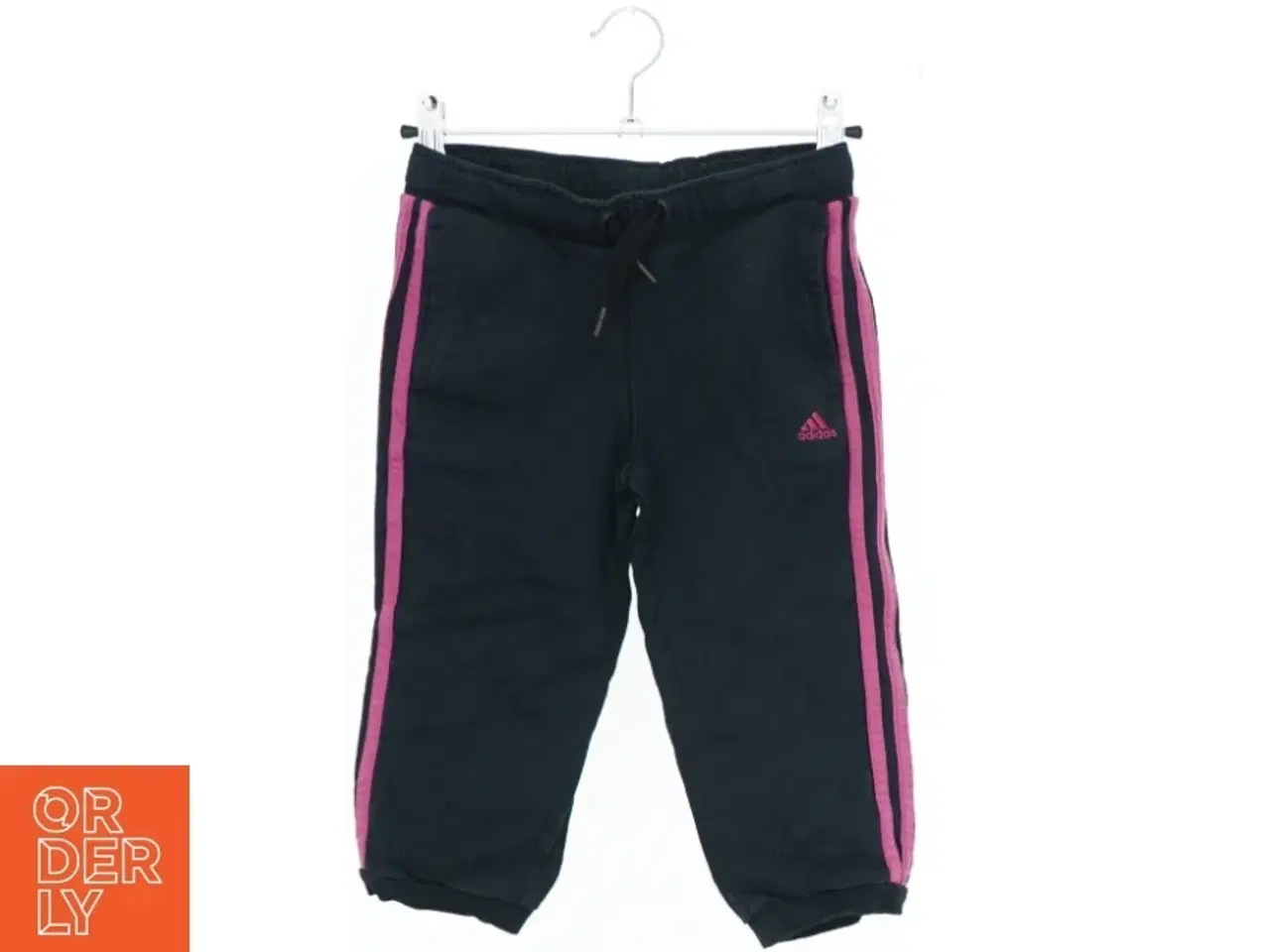 Billede 1 - Adidas træningsbukser med pink striber fra Adidas (str. 128)